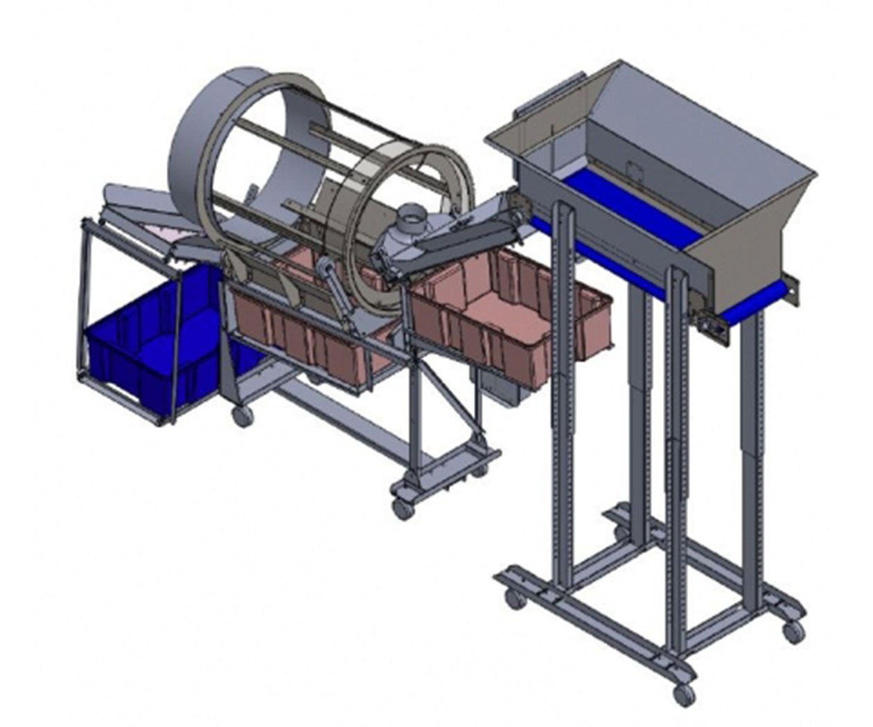 One Person Berry Processing System-Contains 5 Tools